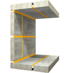 فلين فواصل تمدد باكينج سماكة 1 سم 