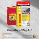 عازل اسمنتي أكوامات- فليكس - Aquamat-Flex  isomat